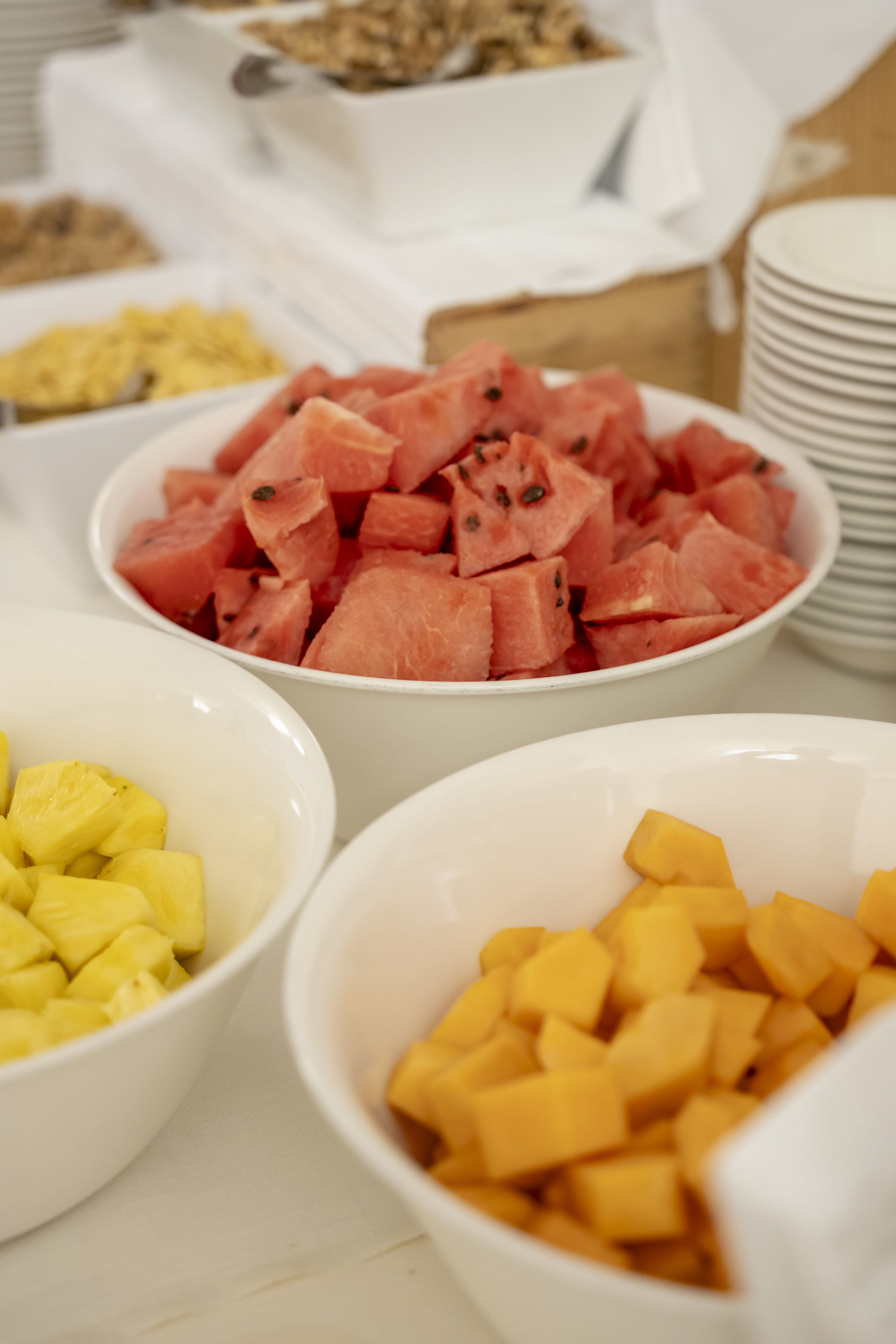 Frutta fresca al brunch buffet Hotel Olimpia Bibione