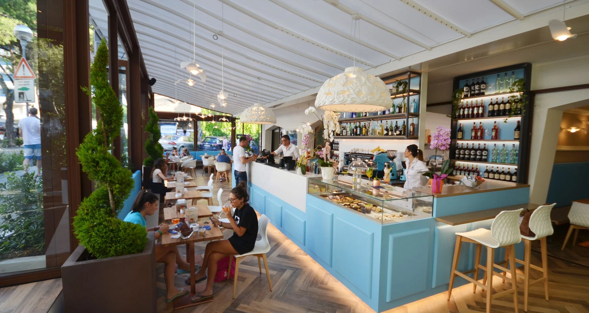 Foto della sala di colazione