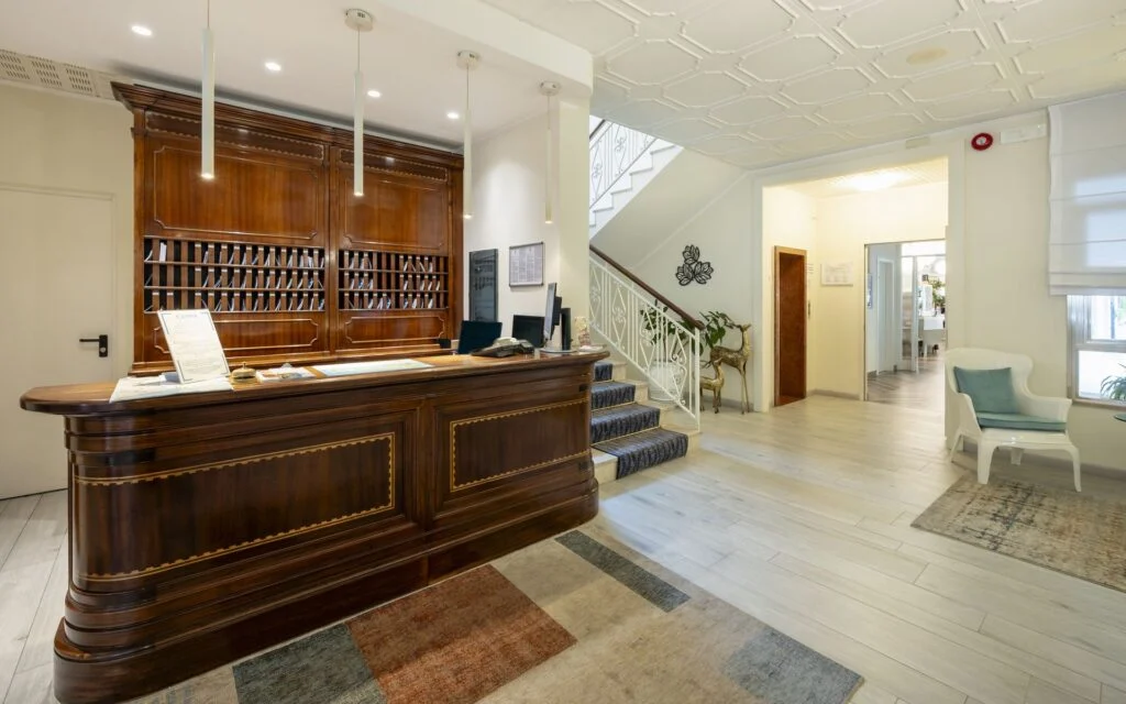 Foto della reception